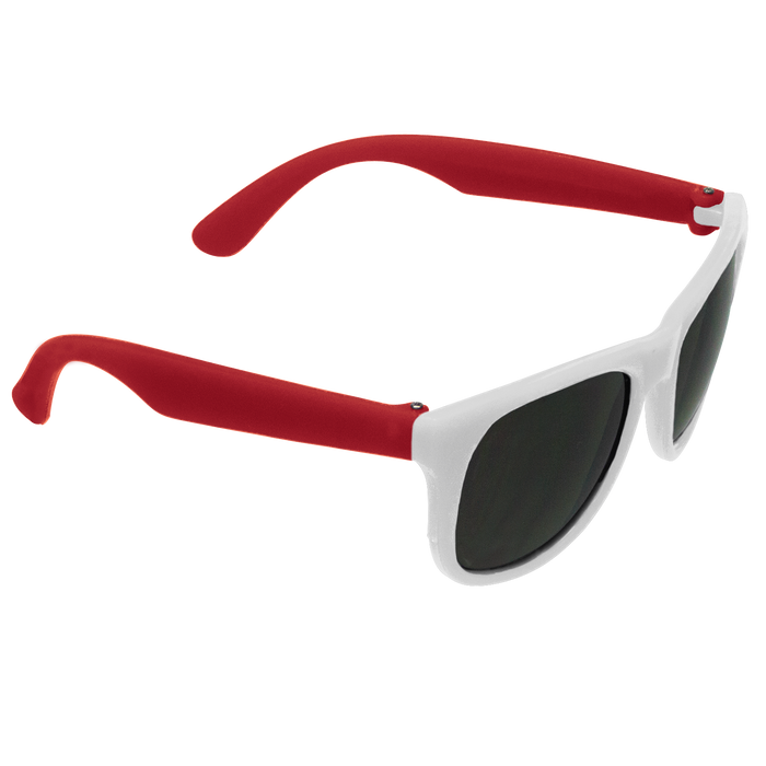 White/Red Value Sunglasses