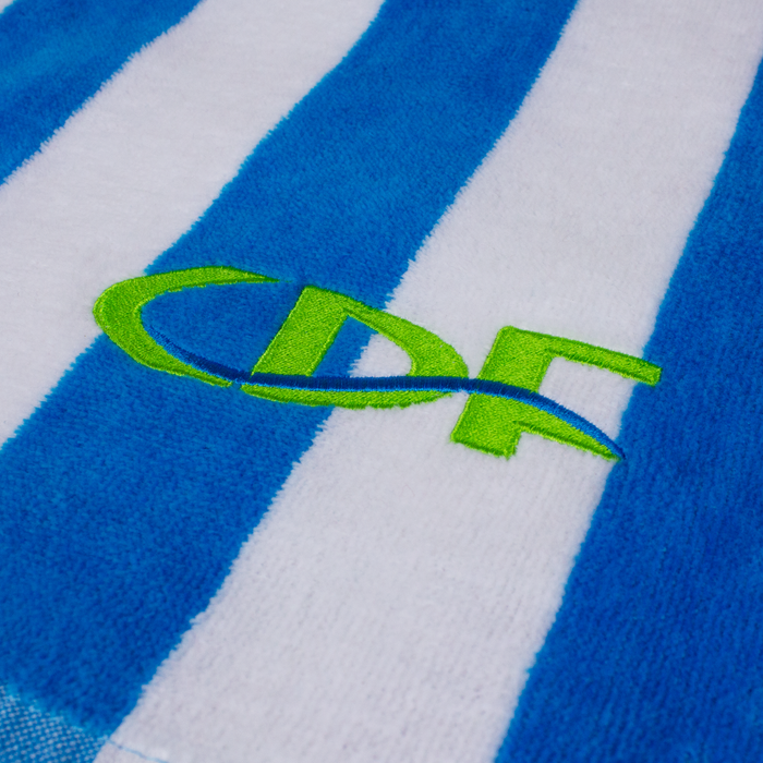  Latitude Striped Beach Towel