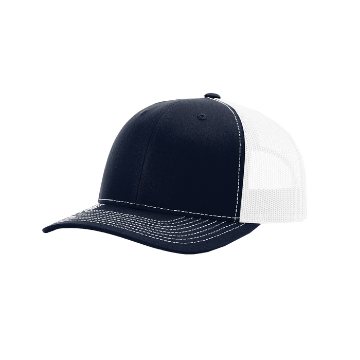 Navy/White Richardson Trucker Snapback Hat