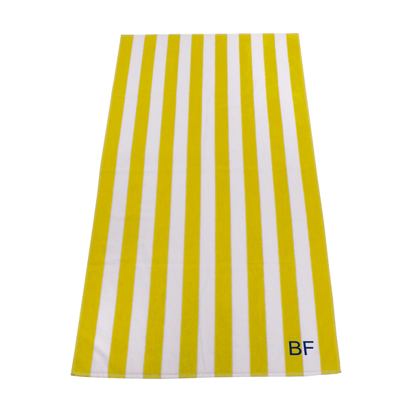 embroidered beach towels,  striped beach towels, 