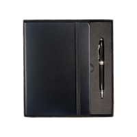 Black Tuscany™ Journal and Stylus Pen Gift Set Thumb