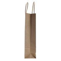  Natural Kraft Paper 1 Bottle Tote Thumb