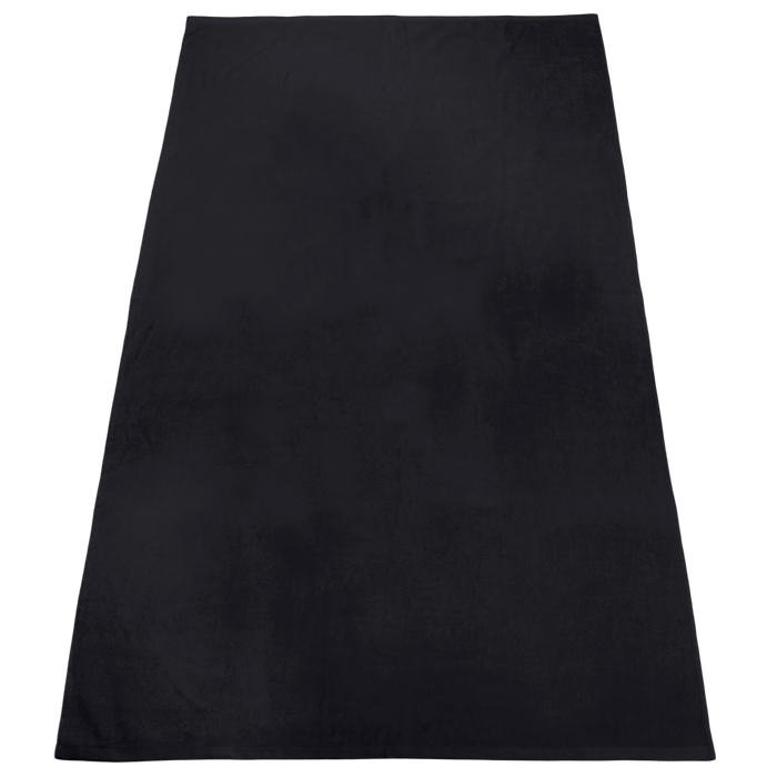 Black Nautica Color Beach Towel