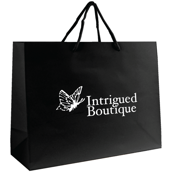 matte & glossy shoppers,  paper bags, 