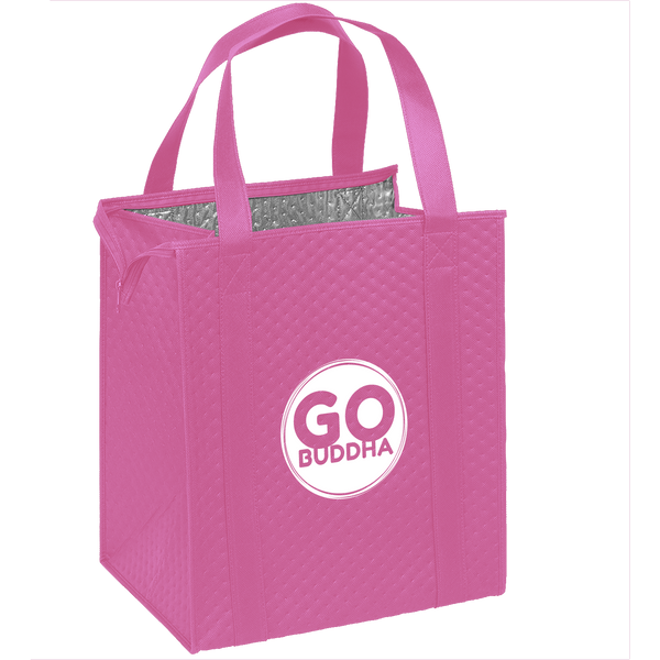 breast cancer awareness bags,  insulated totes, 