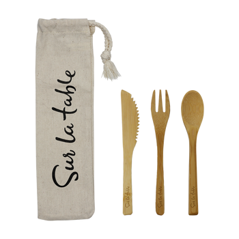 Reusable Bamboo Utensil Travel Set