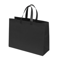 Black Large USA Made Sonic-Weld Tote Thumb