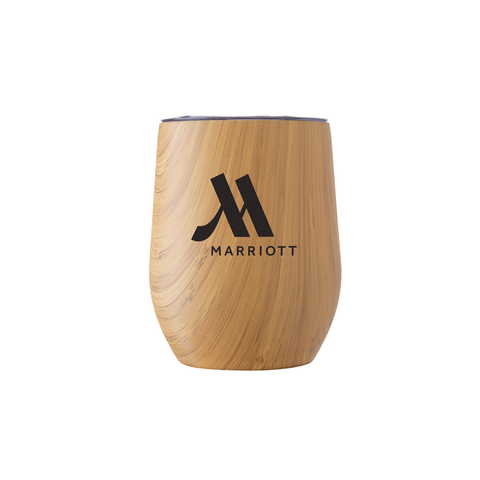  Cambium Wood Grain Stemless Cup