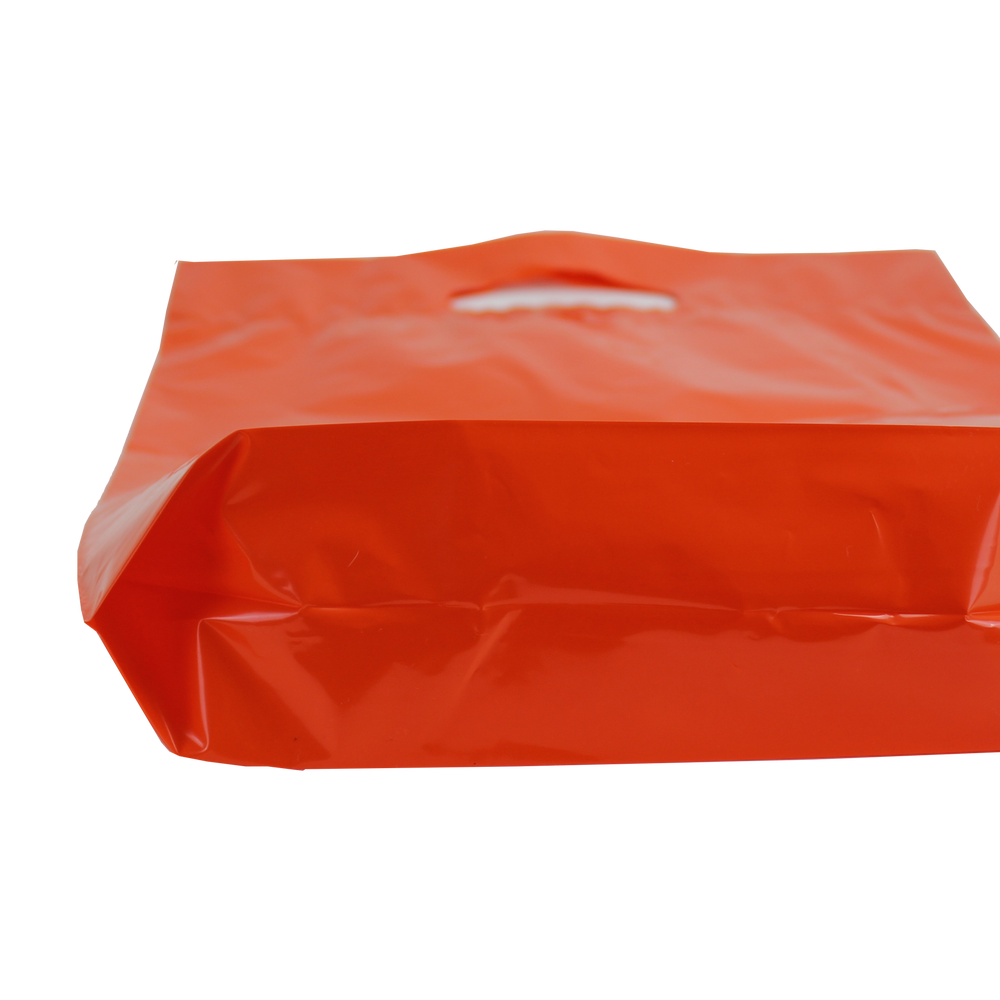 Medium Orange Kraft Bags 10ct