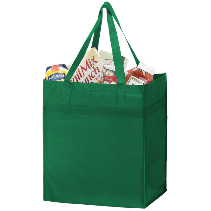 Green Big Tex Grocery Bag