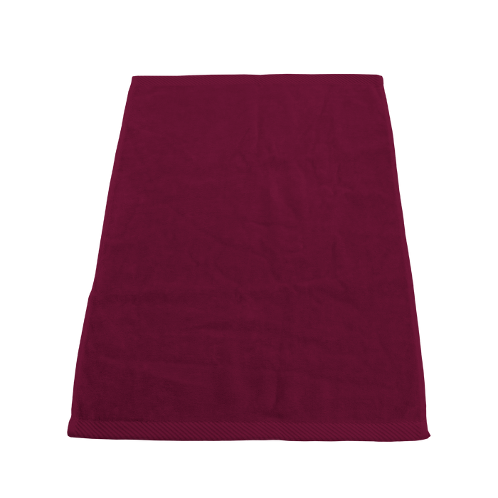 Maroon DISCONTINUED-Heavyweight Colored Fitness Towel