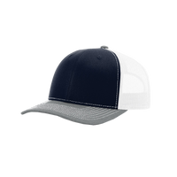 Navy/Grey/White Richardson Trucker Snapback Hat Thumb