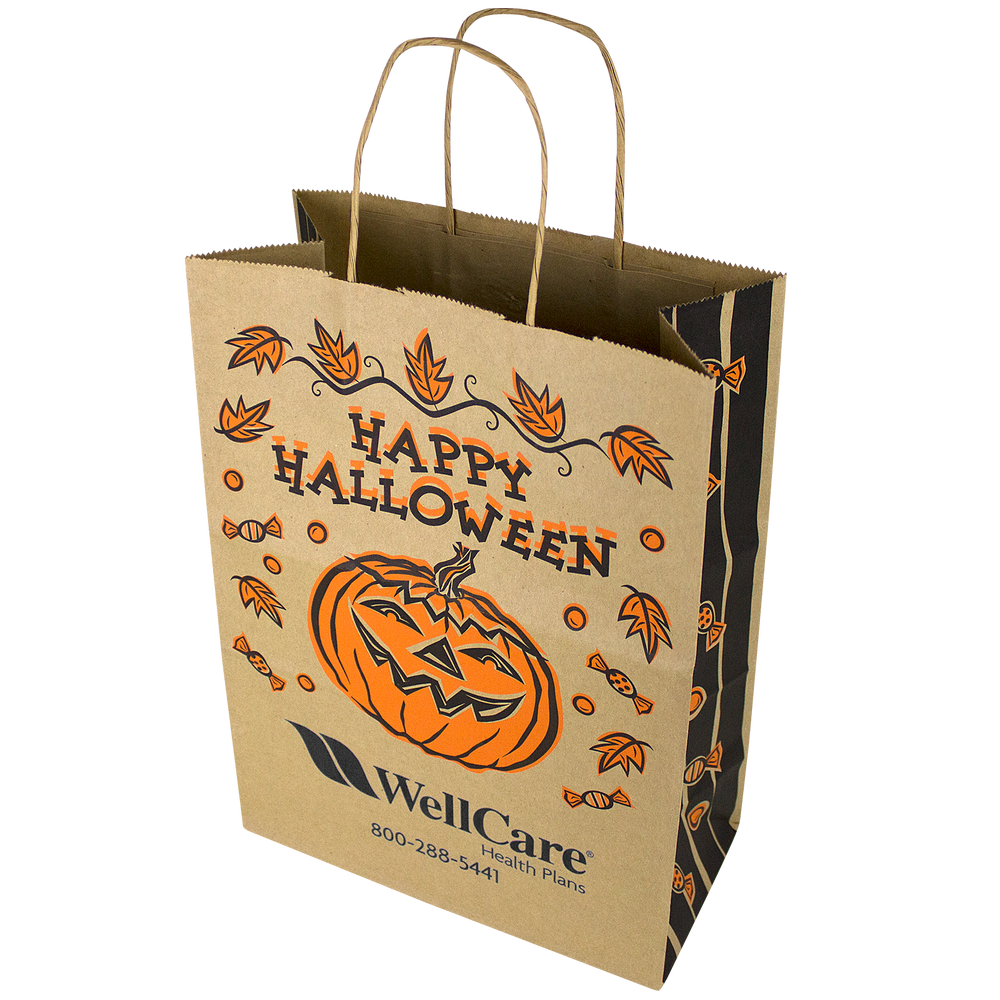 Vintage Bloomingdales Little Brown Bag Halloween Paper bag