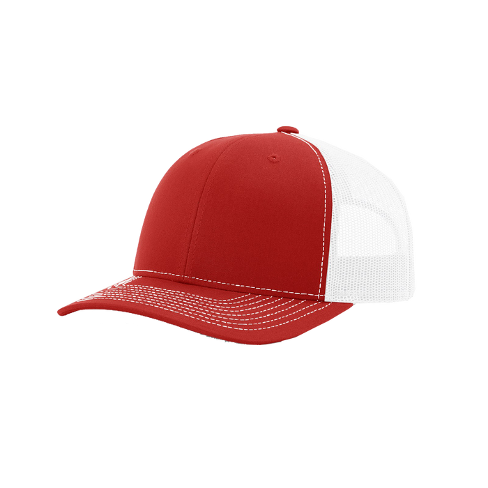 Red/White Richardson Trucker Snapback Hat