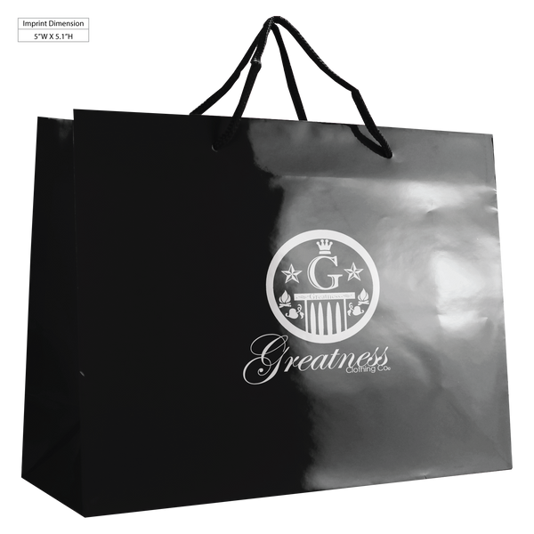 matte & glossy shoppers,  paper bags, 