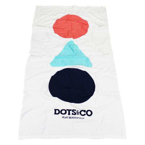 Classic Beach Towel White