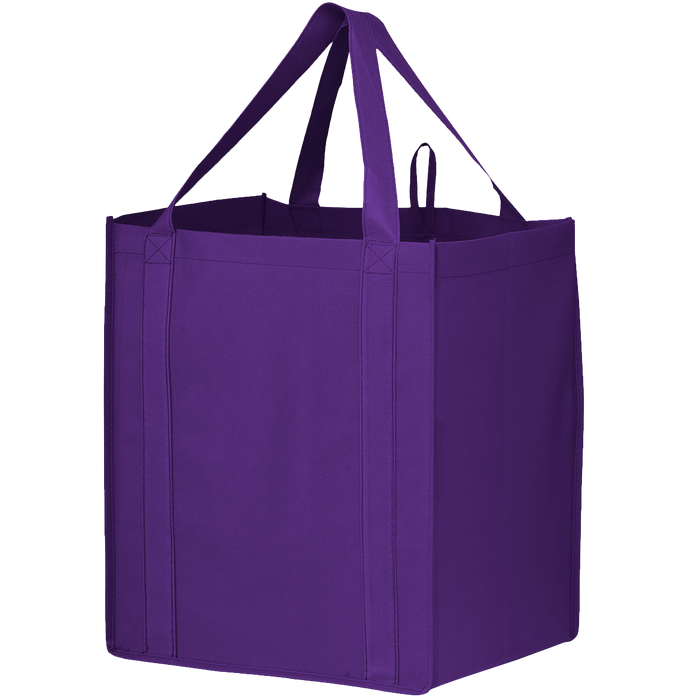 Purple Big Storm Grocery Bag