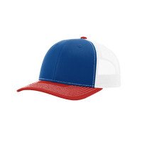 Royal/Red/White Richardson Trucker Snapback Hat Thumb