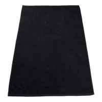 Black Seascape Color Beach Towel Thumb