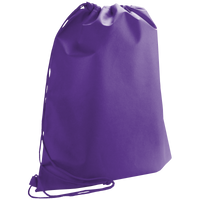 Purple DISCONTINUED-Classic Drawstring Backpack Thumb