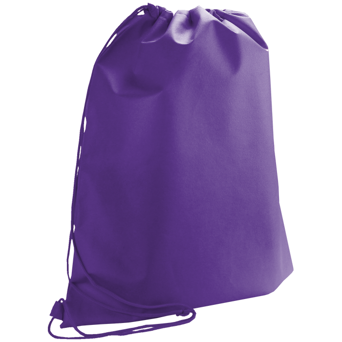 Purple DISCONTINUED-Classic Drawstring Backpack