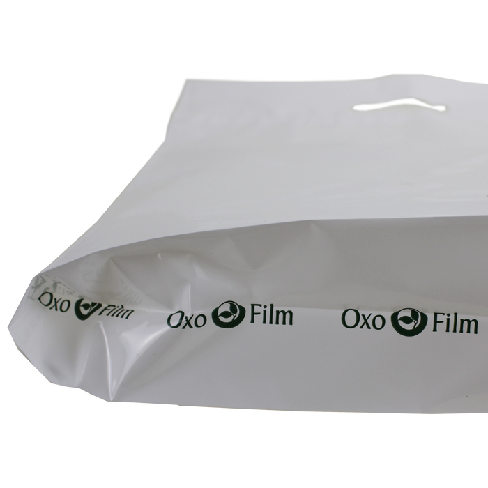 Mini Jumbo White OXO Biodegradable Plastic Bags