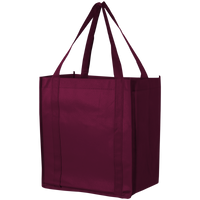 Burgundy Thrifty Grocery Tote Thumb