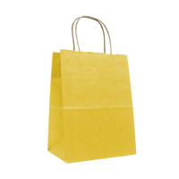 Yellow Extra Small Matte Color Kraft Bag Thumb