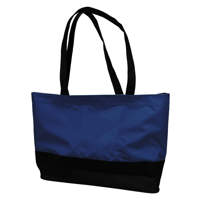 Navy Promenade Beach Bag