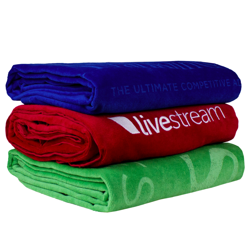 36 Qty. | Nautica Custom Color Beach Towels