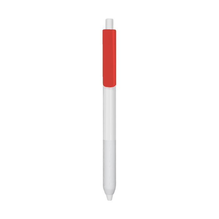 Red with Black Ink Antibacterial Pen