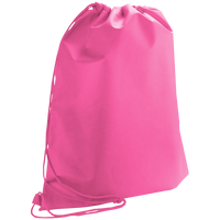 Bright Pink DISCONTINUED-Classic Drawstring Backpack Thumb