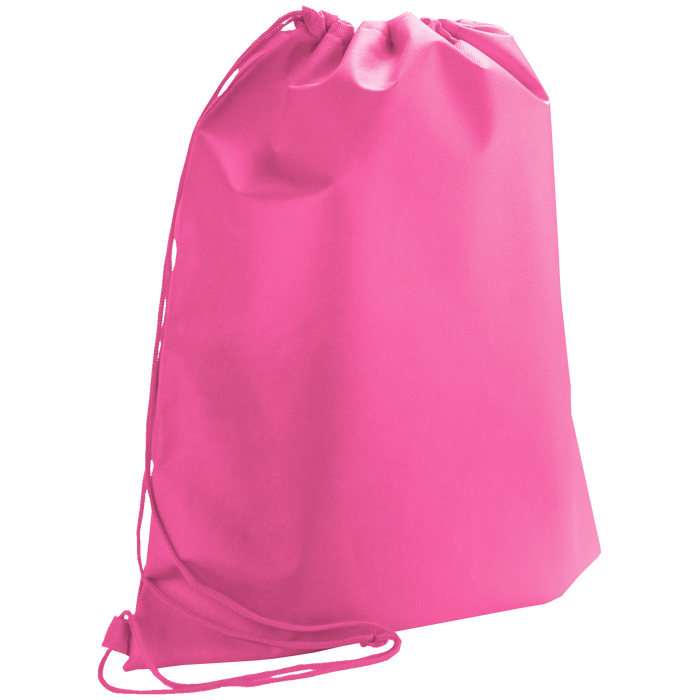 Bright Pink DISCONTINUED-Classic Drawstring Backpack