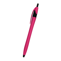 Pink Rubberized Dart Pen Thumb