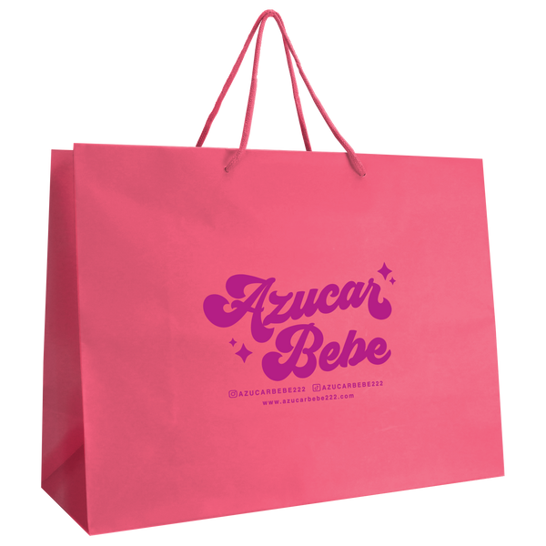 breast cancer awareness bags,  matte & glossy shoppers,  paper bags, 
