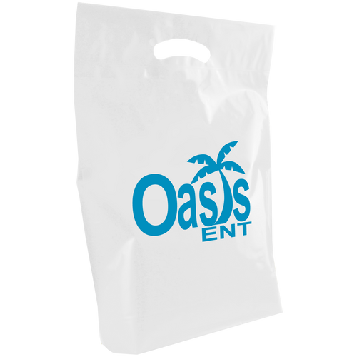Oasis ENT / Medium Recyclable Die Cut Plastic Bag / Plastic Bags