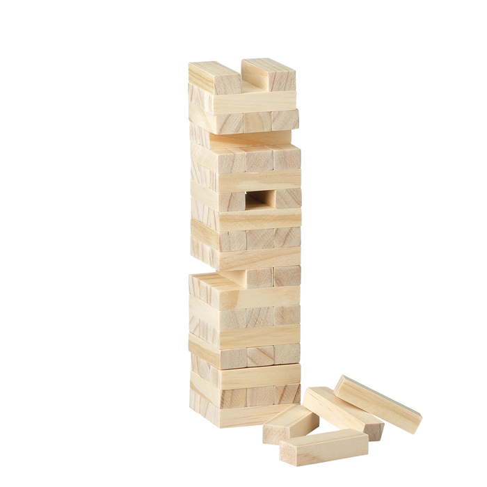  Wooden Tumble Tower Game
