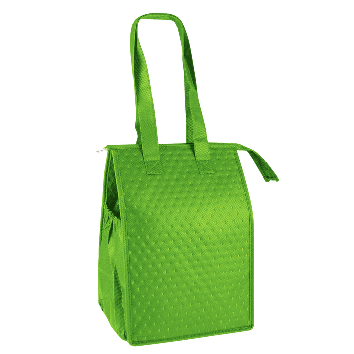 Lime Green Snack Pack Insulated Cooler Tote