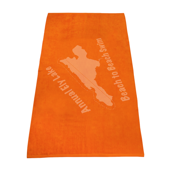 color beach towels,  best selling towels,  silkscreen imprint, 