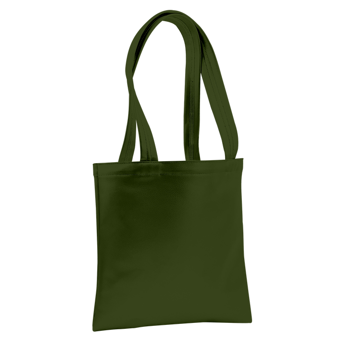 Pine Large Vegan Leather Tote Bag