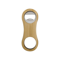 Bamboo Rounded Bamboo Bottle Opener Thumb