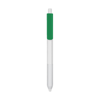 Green with Blue Ink Antibacterial Pen Thumb