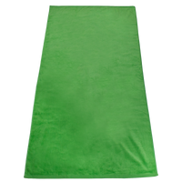 Lime Green Gypsea Color Beach Towel Thumb