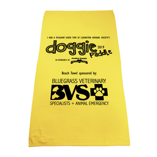 Lexington Humane Society / Classic Color Beach Towel / Color Beach Towels