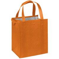 Orange Large Insulated Tote Thumb