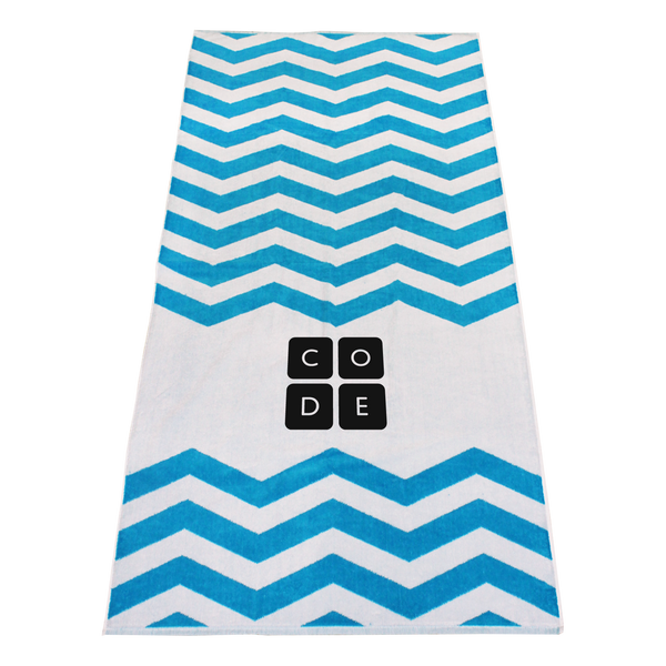 imprinted beach towels,  striped beach towels, 