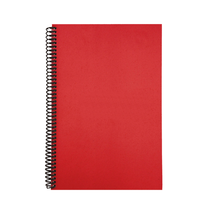 Red Eco-Friendly Spiral Notebook