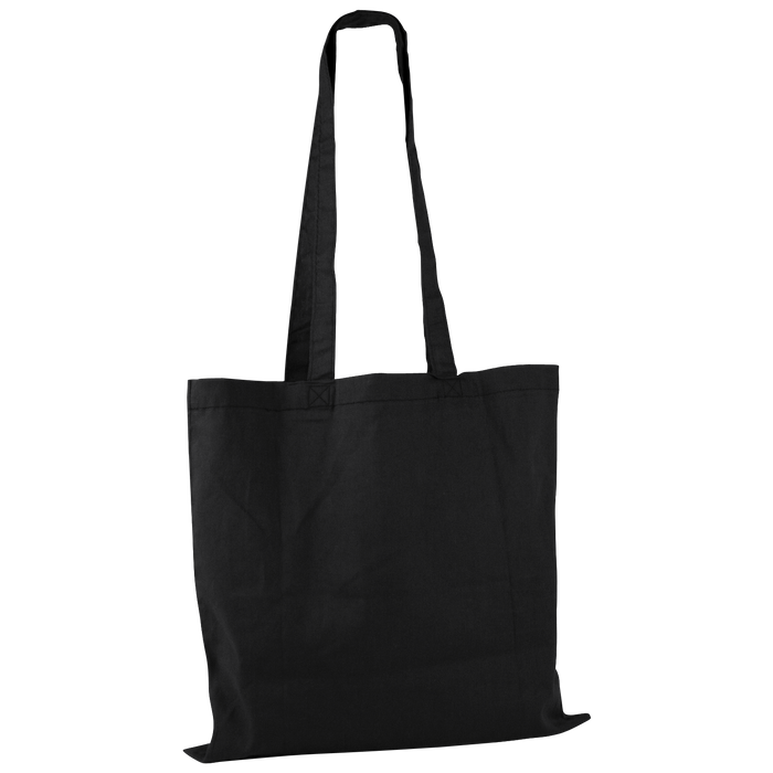 Black Basic Cotton Tote