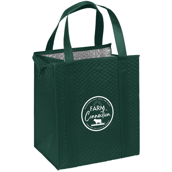 breast cancer awareness bags,  insulated totes, 