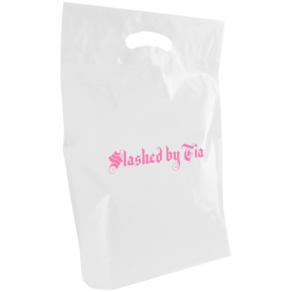 breast cancer awareness bags,  plastic bags, 